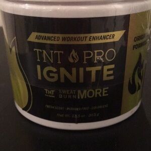 TNT Pro Ignite Workout Enhancer - Black and Gold